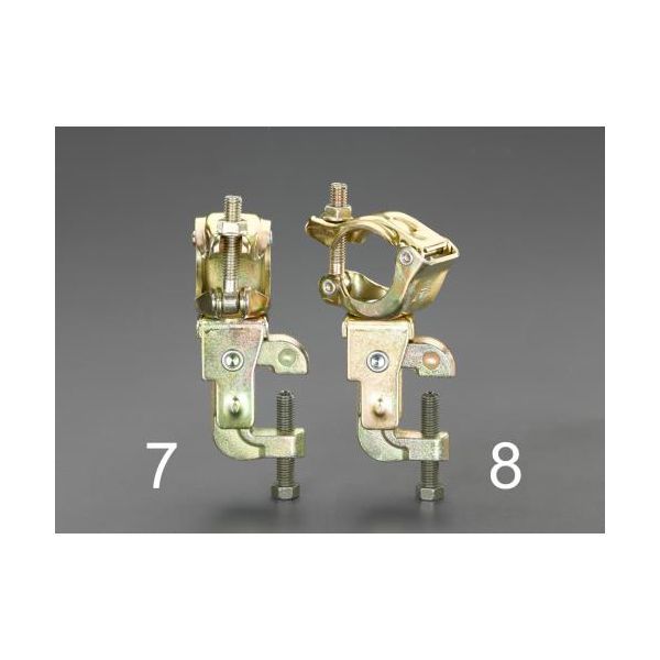 ●仮設足場部材●本体サイズ…150×70mm●重量…1kg●クランプ幅…6〜30mm●スチール製●鉄骨クランプ●φ48.6、φ42.7mm 単管兼用●固定タイプ