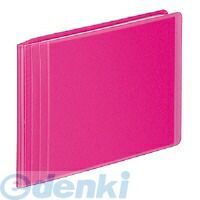 コクヨ KOKUYO ラ−NA80P フォトアルバム＜ノビータ＞80枚用E・Lサイズ透明ピンク ラ−NA80P フォトアルバムノビータE