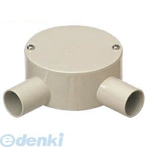 樂天商城 - (LINEクーポン有)未来工業 PVM22-2LM ロシュツマルボックス ミルキーホワイト PVM222LM