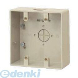 (LINEクーポン有)未来工業 PVR-0WM ロシュツ スイッチボックス ミルキーホワイト PVR0WM