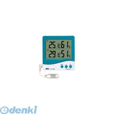 エー・アンド・デイ A＆D AD5648A デュアルチャンネル温度・湿度計 392-2057 外部センサー付き温湿度計..