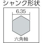 iDECA 楽天市場店の【即納在庫品】「直送」大西工業 大西 NO2044 6角軸鉄工用ドリル4．4mm｜アングル2