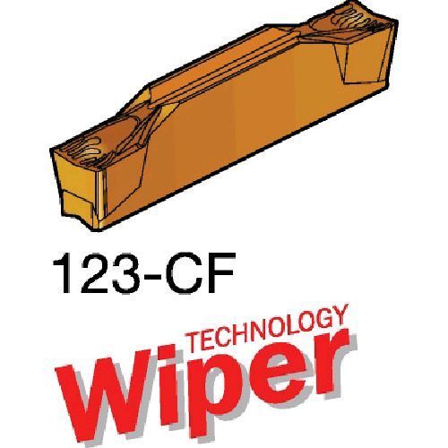 サンドビックメーカーお問い合わせ：0120-350-930【用途】●突切り加工用。●低送り加工用。●シートサイズ:F●幅:2.5mm【仕様】●勝手：勝手なし●チップサイズ：F●la：2.5●re：0.1●最大切り込み：18.4【仕様2】●コロカット2チップ●2コーナ仕様●コーティング超硬チップ●クランプ剛性大【原産国】スウェーデン