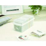 【即納在庫品】「直送」アイリスオーヤマ 株 IRIS CDB35 241865 CDボックス CDB-35 クリア/ホワイト [2]