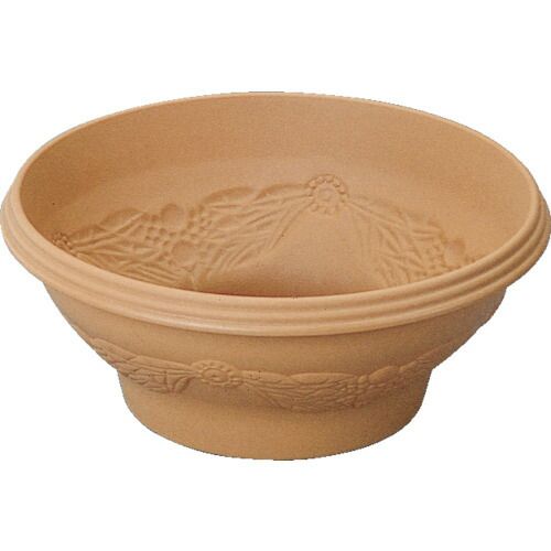 アイリスオーヤマ IRIS RBP360TB 191711 レリーフボールプランター テラコッタブラウン 360