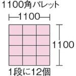 【即納在庫品】「直送」積水テクノ成型 積水テクノ PZ2BTM PZ型コンテナ PZ−0002 ...