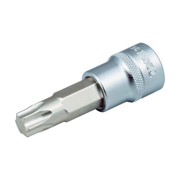 Rakuten - (LINEクーポン有)【即納在庫品】「直送」前田金属工業 TONE 3TXT20 トルクスソケット 強力タイプ T20 369-5875 トネ 差込角 長さ