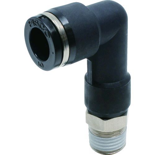 【即納在庫品】「直送」日本ピスコ PLL1002 チューブフィッティング ロングエルボ チューブ10 接続口径R1／4