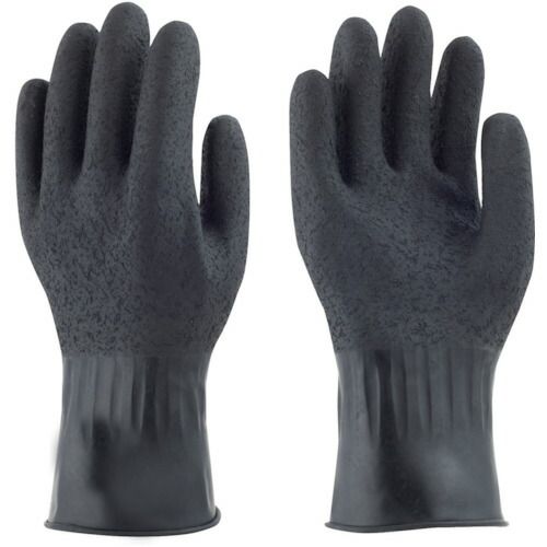 (LINEクーポン有)【即納在庫品】「直送」東和コーポレーション トワロン 211M 天然ゴム手袋 黒潮 M 404-0449 天然ゴム手袋 ブラック 作業手袋 TOWA Mサイズ