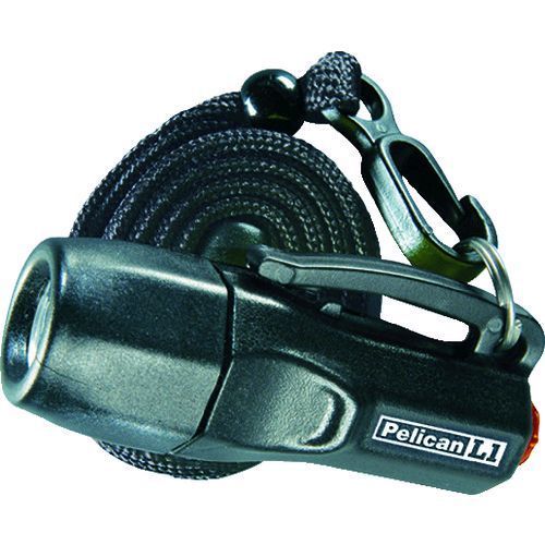 【特長】●連続点灯と一時点灯の2つの点灯モードを搭載したLEDライトです。【仕様】●明るさ(lm)：12●外径(mm)：18●全長(mm)：67●色：ブラック●最大点灯時間(h)：4時間15分●電源：ボタン形電池(LR-44×4個)付属●保...