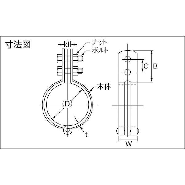 (LINEクーポン有)【即納在庫品】「直送」アカギ A103230024 立バンド 15A 442-0454 立バンド AKAGI