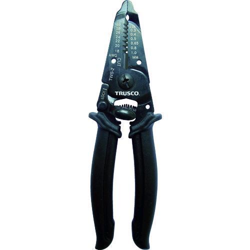 【即納在庫品】「直送」トラスコ中山 TRUSCO TWS2 ワイヤストリッパー 細線用