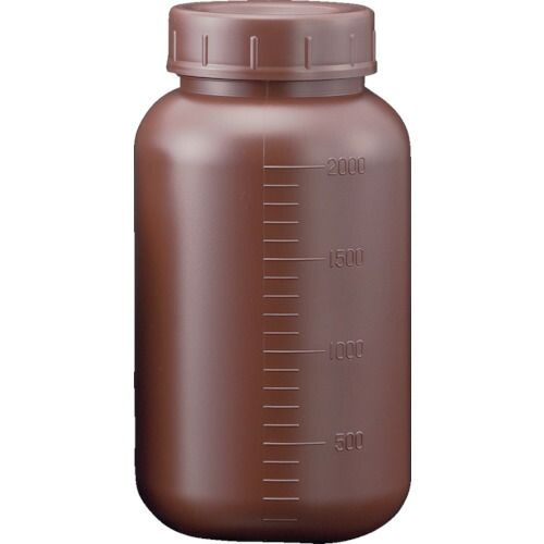 (LINEクーポン有)【即納在庫品】「直送」株 サンプラテック サンプラ 26232 フロロバリア遮光広口瓶 2L 420-3283