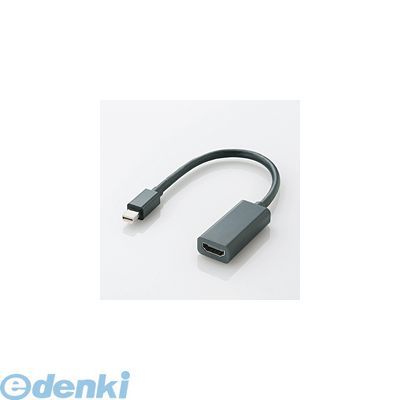 ELECOM エレコム AD-MDPHDMIBK Mini DisplayPort-HDMI変換アダプタ AD-MDPHDMIBK