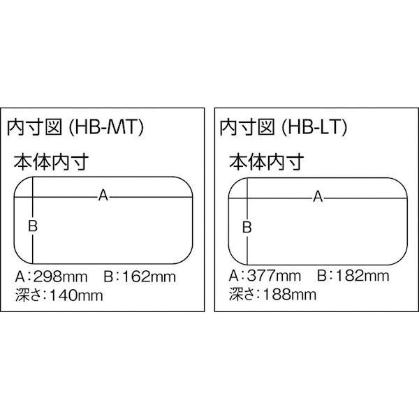 【即納在庫品】「直送」明邦化学工業 メイホー HBLT ハンディーボックス L 3