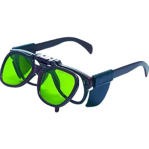 【即納在庫品】「直送」トラスコ中山 TRUSCO TDSGG3 複式上下自在型遮光メガネ 強化ガラスレンズ＃3 TRUSCO複式上下自在型遮光メガネ