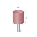 【即納在庫品】「直送」ナカニシ 47534 パワーポリッシャー 1Pk 袋 ＝10本入 粒度＃320 ブラウン 外径25mm