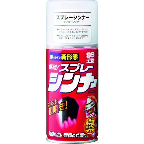 【即納在庫品】「直送」ソフト99コーポレーション ソフト99 08015 スプレーシンナー