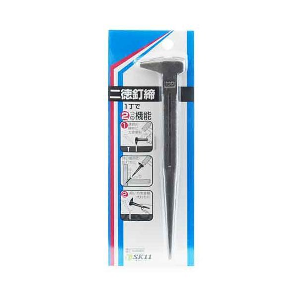 (LINEクーポン有)4977292152686 二徳釘〆 藤原産業 二徳釘締 作業工具 大工道具