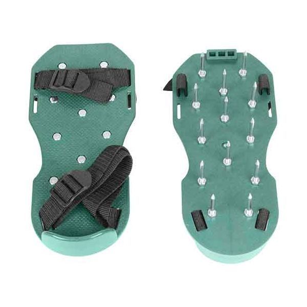 4977292694087 足取り付け用芝生スパイク 藤原産業 ガーデンスパイク 芝生穴あけ用 芝管理用品 履くタ..