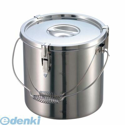 47800 EBM 18−8 パッキン寸胴鍋（目盛付）24cm 吊付 4548170000643