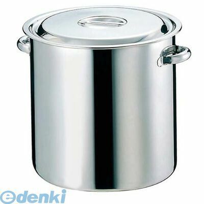3800 EBM 18−8 キッチンポット／寸胴鍋（目盛付）45cm パイプ手付 4548170070356