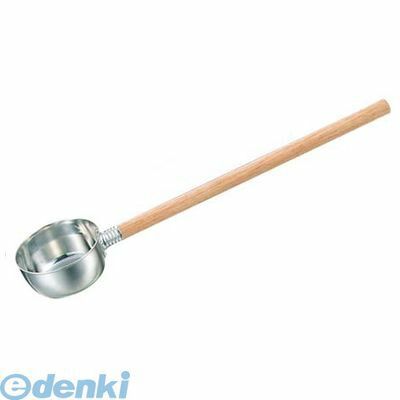 ●外寸1：柄長:365●内寸1：φ140●内寸2：深さ：68●重量：220g●容量：1000cc●材質1：18-8ステンレス●材質2：木●目盛：300cc毎●1辺(mm)：150●2辺(mm)：520●3辺(mm)：110●重量(g)：220●製品重量(g)：2204548170004870