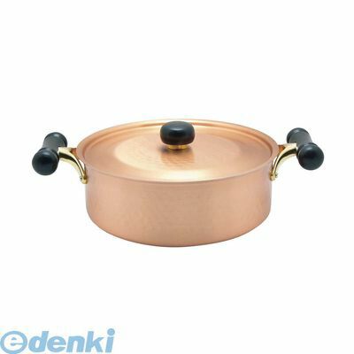 3111200 銅IHアンティック 浅型鍋 IH−104 24cm 4518160006337