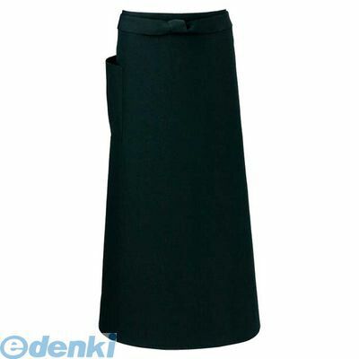 3905400 ソムリエエプロン T−6233 ブラック 4941170090971