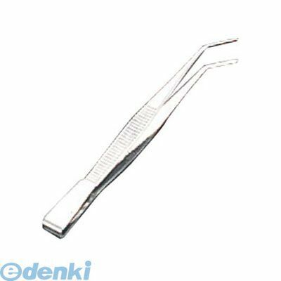 4876000 18−0 先曲 ピンセット 21cm 4548170177895