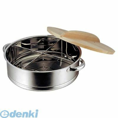 5614300 EBM 18-8 丸型 おでん鍋（4ッ仕切）φ340 4548170045323