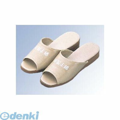 (LINEクーポン有)6547010 御手洗用 スリッパ SS−106TL（茶厚底）ベージュ(06) 4548170181151