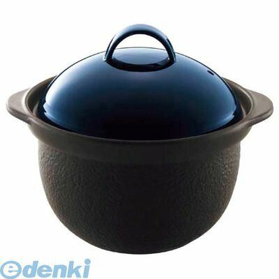 Earthen Pots - 6972210 サーマテック 直火炊飯土鍋（3合炊・内蓋付）ブルー TDG01／310 4907237202091