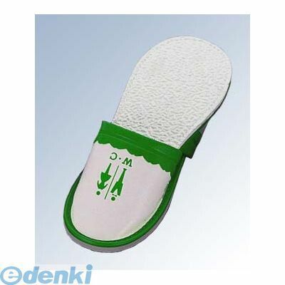 7623200 スリッパ 前閉じ S−1290T M 26cm ライトグリーン（011） 4548170181212