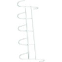 【即納在庫品】「直送」8741000 メッシュパネル用パーツ 5連フック 白