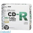 オーム電機 01-0741 CD-Rデータ用 52倍速 10P スリムケース入り