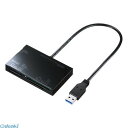 サンワサプライ ADR-3ML35BK USB3.0カードリーダー(2)