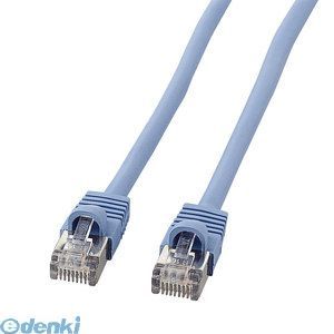 樂天商城 - (LINEクーポン有)サンワサプライ KB-STP-005LBN STPエンハンスドカテゴリ5ケーブル KBSTP005LBN ライトブルー LANケーブル Cat