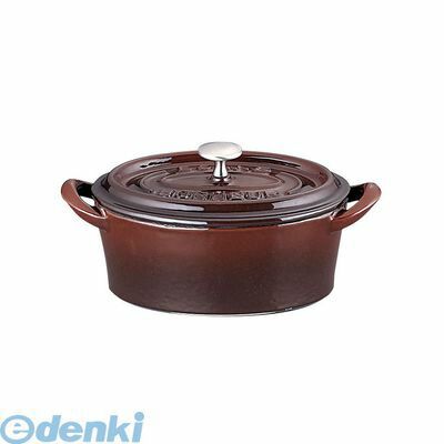 ABVB603 ボン・ボネール　ココットオーバル 11cm　ブラウン