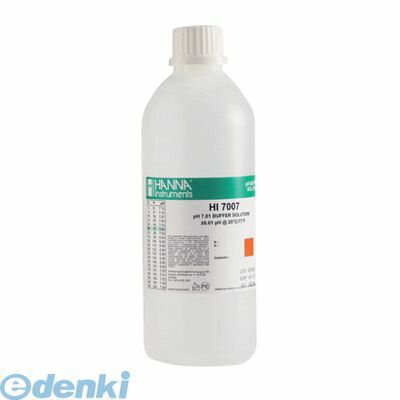 (LINEクーポン有)BPC3401 ハンナpH計用標準液 HI-7007L 4580304562122 HANNA ハンナインスツルメンツ