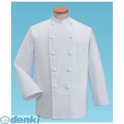SKT5206 サマーコックコート・長袖KD−418 4L ホワイト 4905001227530 サンペックスイスト サーヴォ SERVO