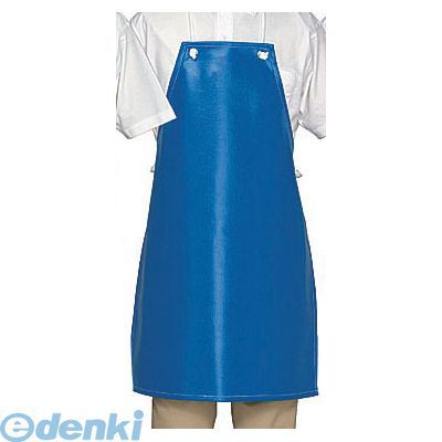 ●仕様：ブルー●メーカー品番 色 幅×着丈(mm)：6650 ブルー 620×800●サイズ:フリービニールレザー0.65mm厚●厚くて丈夫なレザー調の生地をカラフルで手軽な形に仕上げました。●水仕事を考慮し、あえてポケットなしにしています。4933884008793