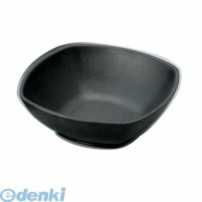 (LINEクーポン有)RMI7402 マイン メラミンウェア 黒 角深皿 中 M11-133 4525328111338 MIN メラミン食器 黒角深皿 業務用