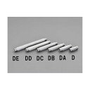 エスコ EA469D-2A R 1/4”x 50mm 両ねじニップル(ステンレス製)【キャンセル不可】