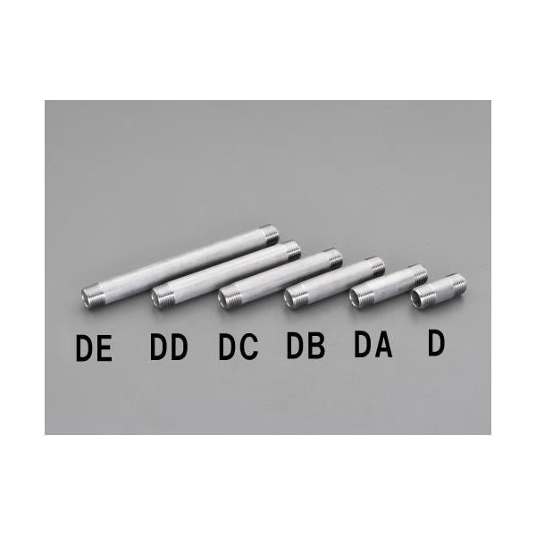 乐天商城 - (LINEクーポン有)【個人宅配送不可】【即納在庫品】「直送」エスコ EA469DC-2A R　1／4x125mm　両ねじニップル ステンレス製 EA469DC2A【キャンセル不可】