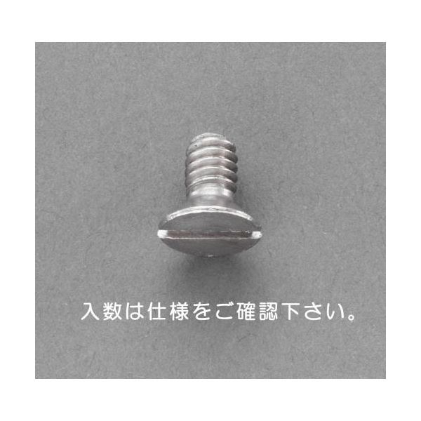 エスコ EA949NB-102A W3／16x12mm　皿頭小ねじ（ステンレス／10本）【キャンセル不可】