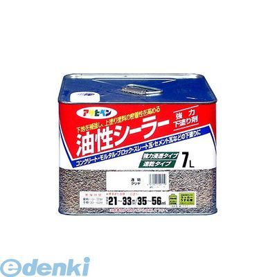 直送 代引不可・他メーカー同梱不可 アサヒペン 4970925540119 アサヒペン　油性シーラー　7L　透明（..