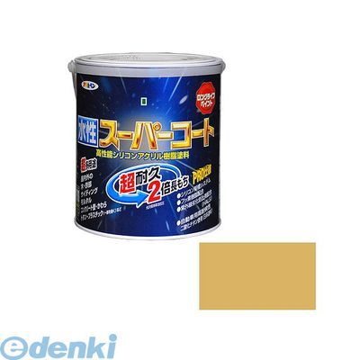 アサヒペン 4970925415271 アサヒペン 水性スーパーコート 1.6L ベージュ 水性塗料 多用途-水性スーパーコート ペンキ 多用途ー水性スーパーコ...