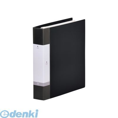 (LINEクーポン有)【即納在庫品】「直送」リヒトラブ LIHIT LAB. G3806-24 交換式クリヤーブック45枚 黒..