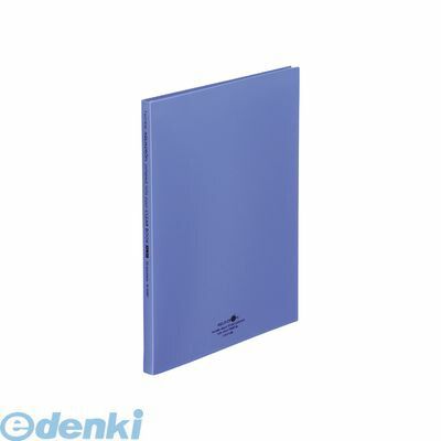 リヒトラブ LIHIT LAB. N-5061-8 AQUA DROPs クリヤーブック・フラット A4・S型 8青